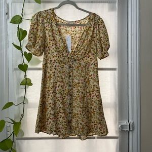 NWT Urban Outfitter A-line floral print dress